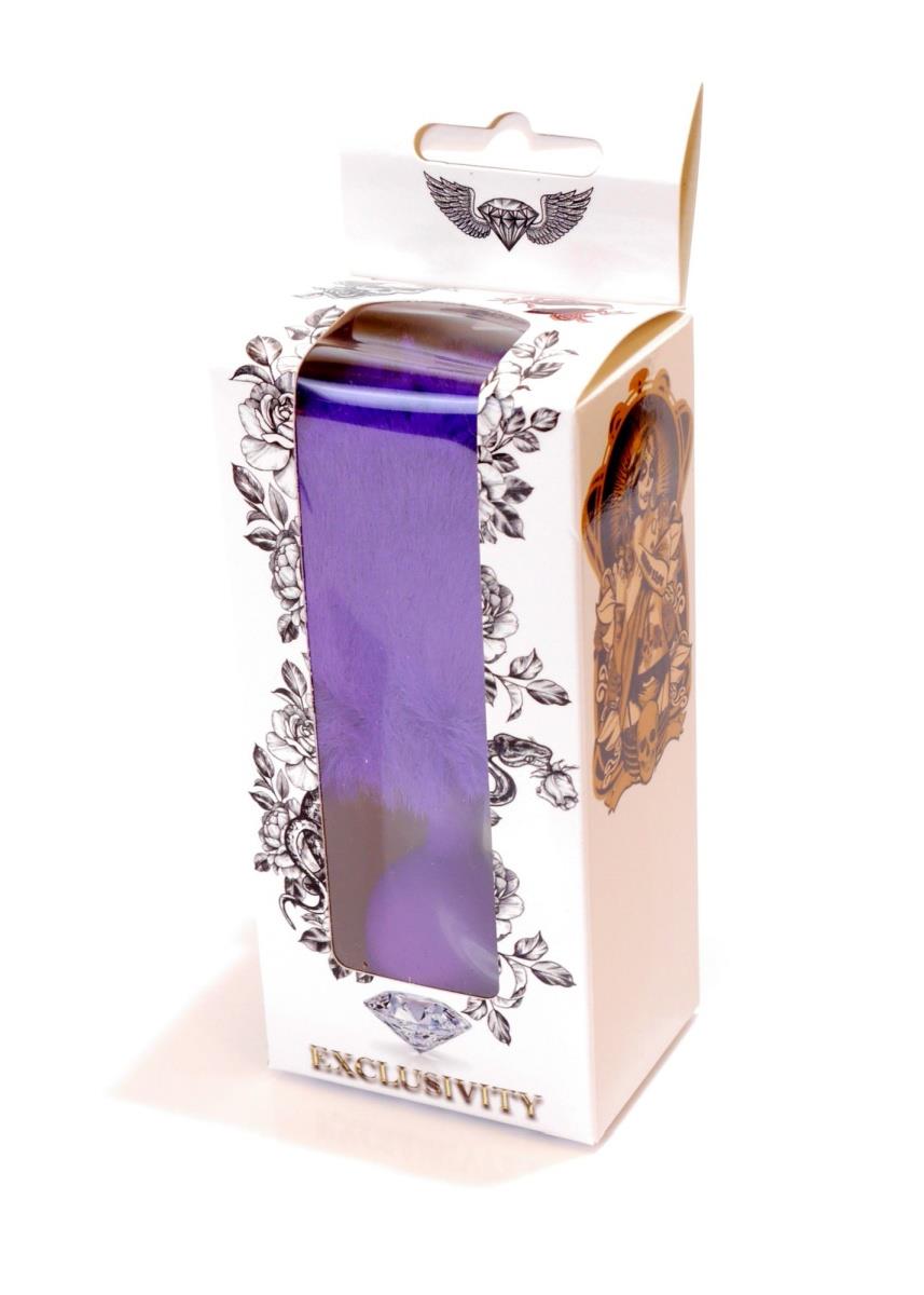 Plug-Jewellery Silicon Plug - Bunny Tail - Purple