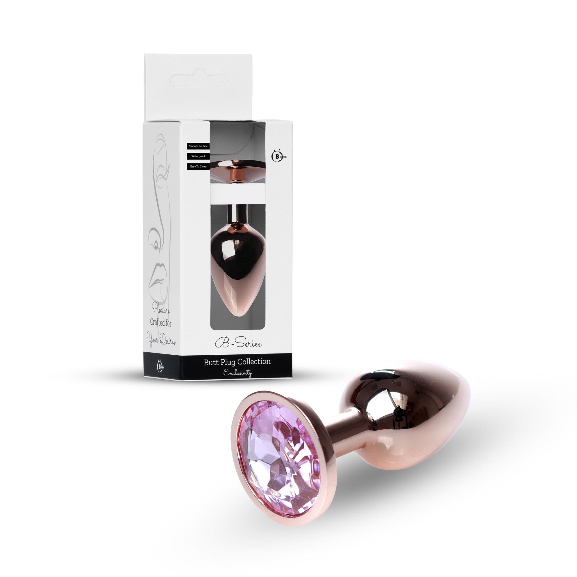 Plug-Jewellery Red Gold Plug- Rose