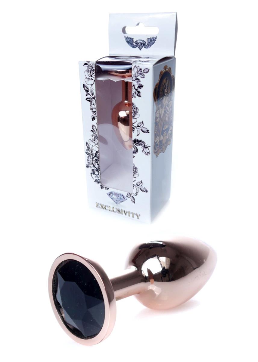 Plug-Jewellery Red Gold Plug- Black