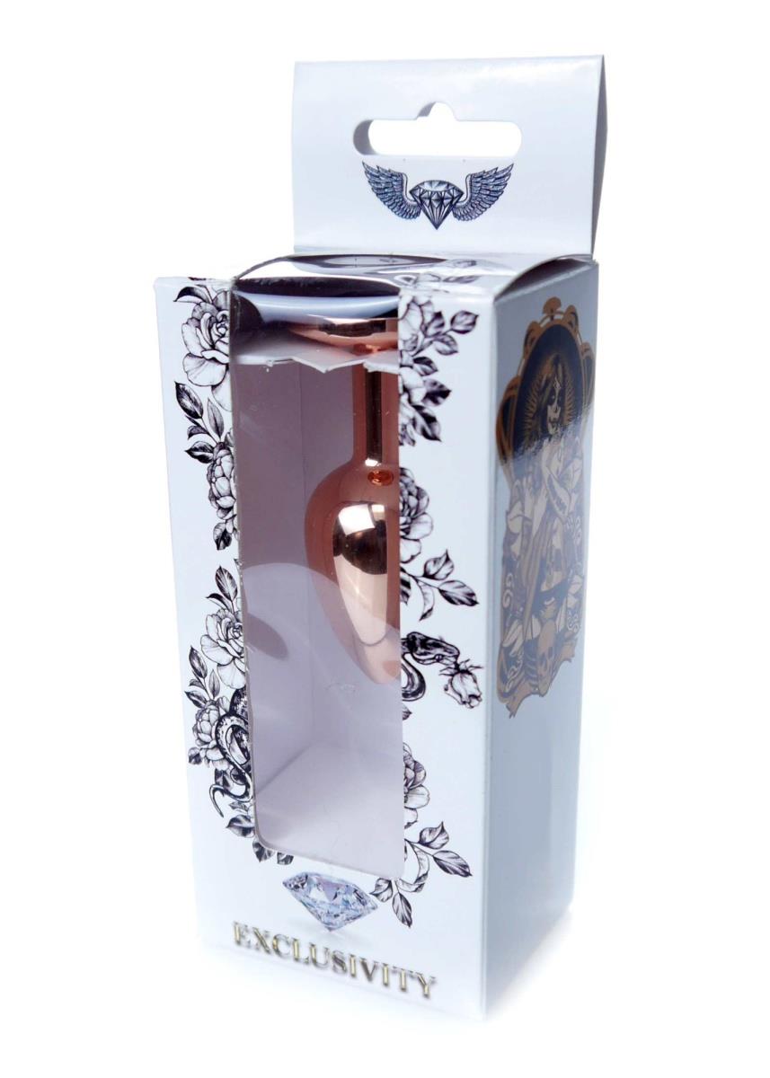 Plug-Jewellery Red Gold Plug- Black