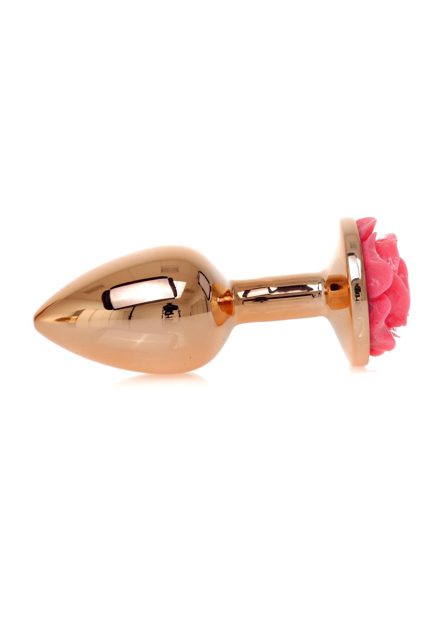 Plug-Jewellery Red Gold Plug Rose- Pink