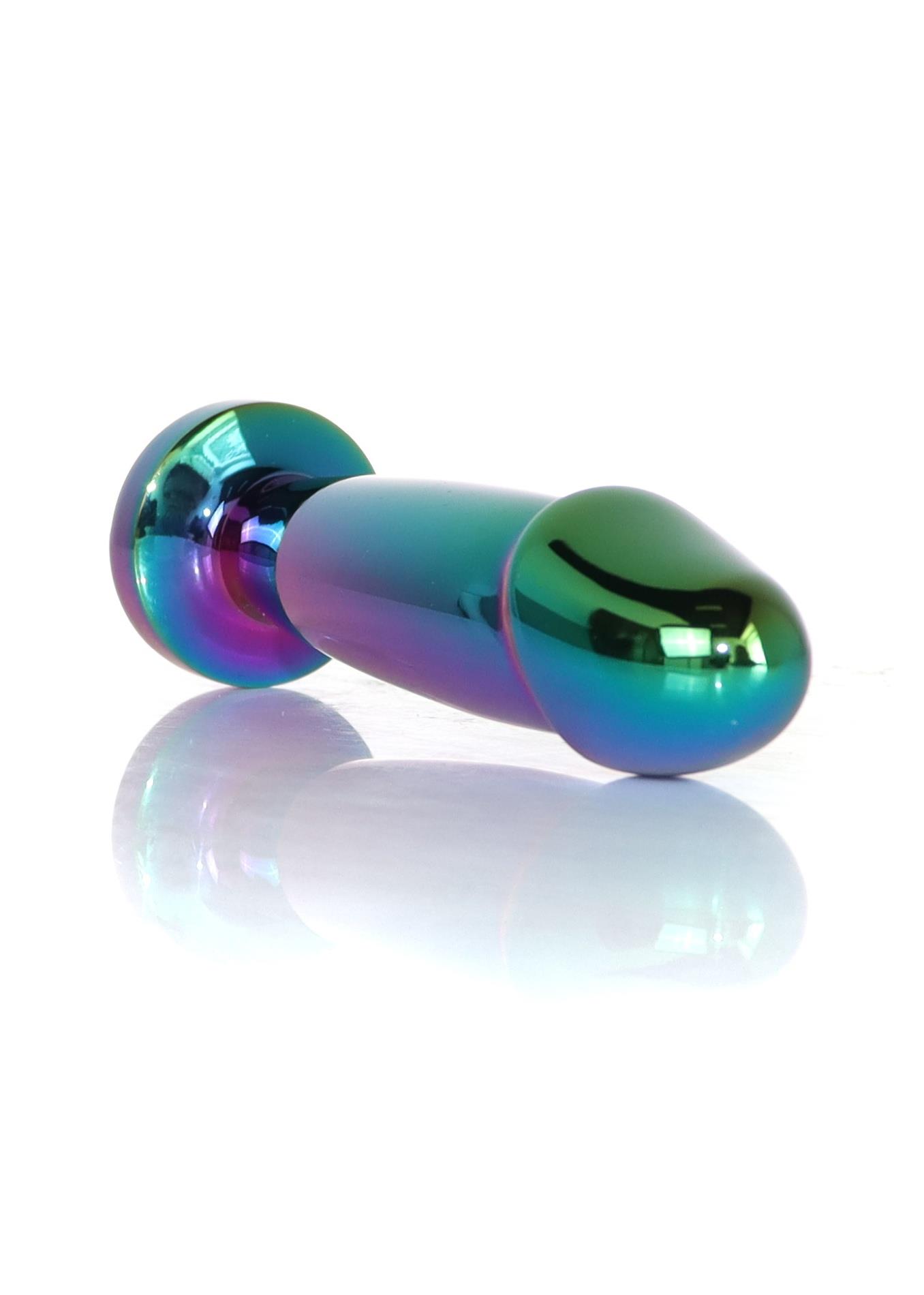 Plug-Jewellery Multicolour Penis Plug- Clear S