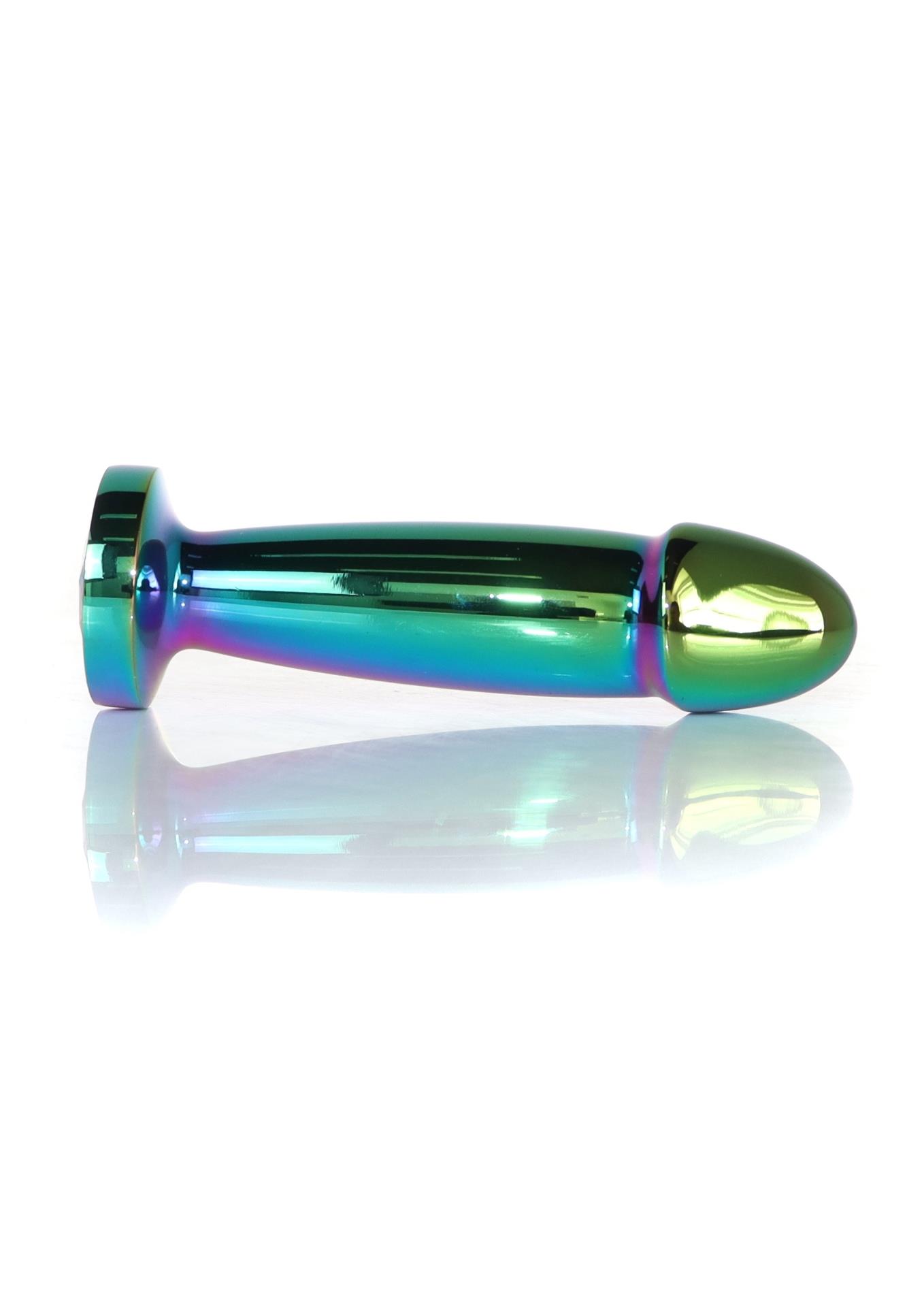 Plug-Jewellery Multicolour Penis Plug- Clear S