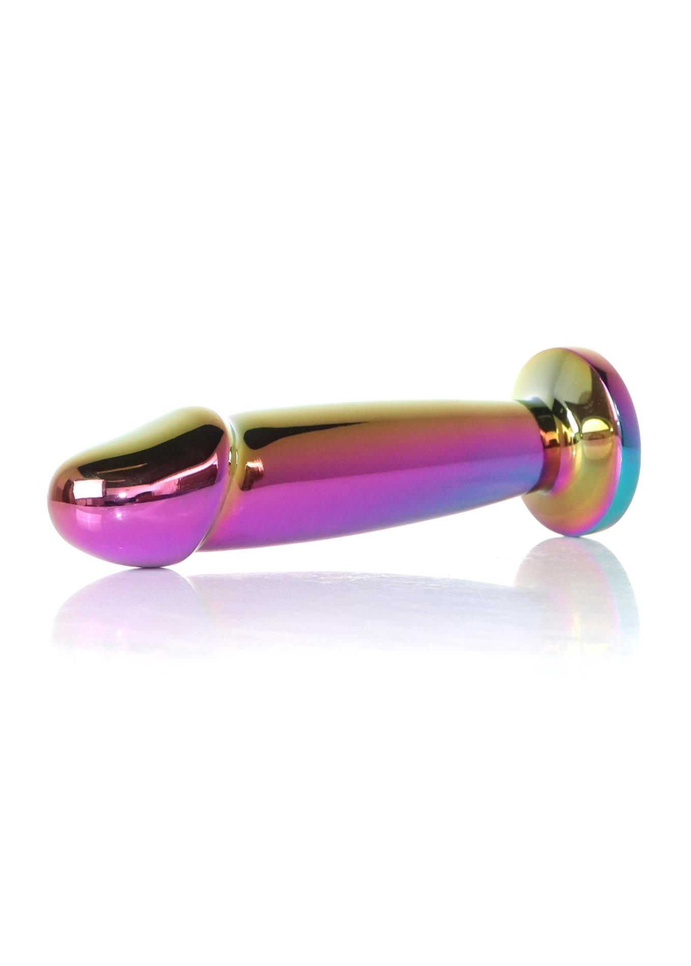 Plug-Jewellery Multicolour Penis Plug- Clear M