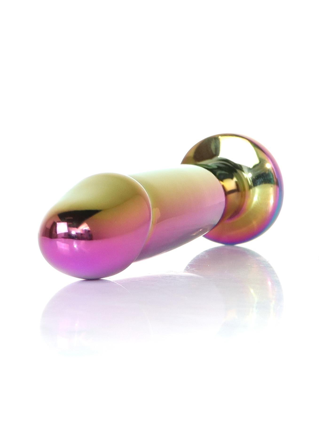Plug-Jewellery Multicolour Penis Plug- Clear M