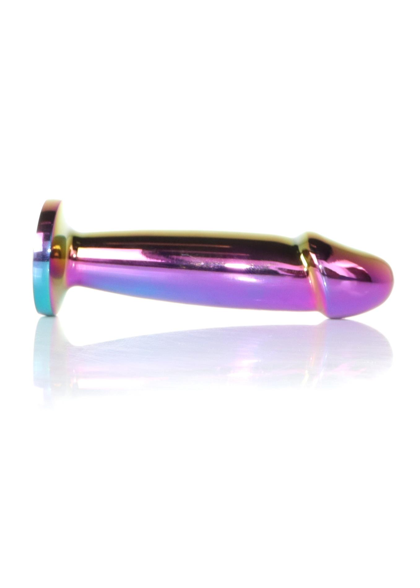 Plug-Jewellery Multicolour Penis Plug- Clear M