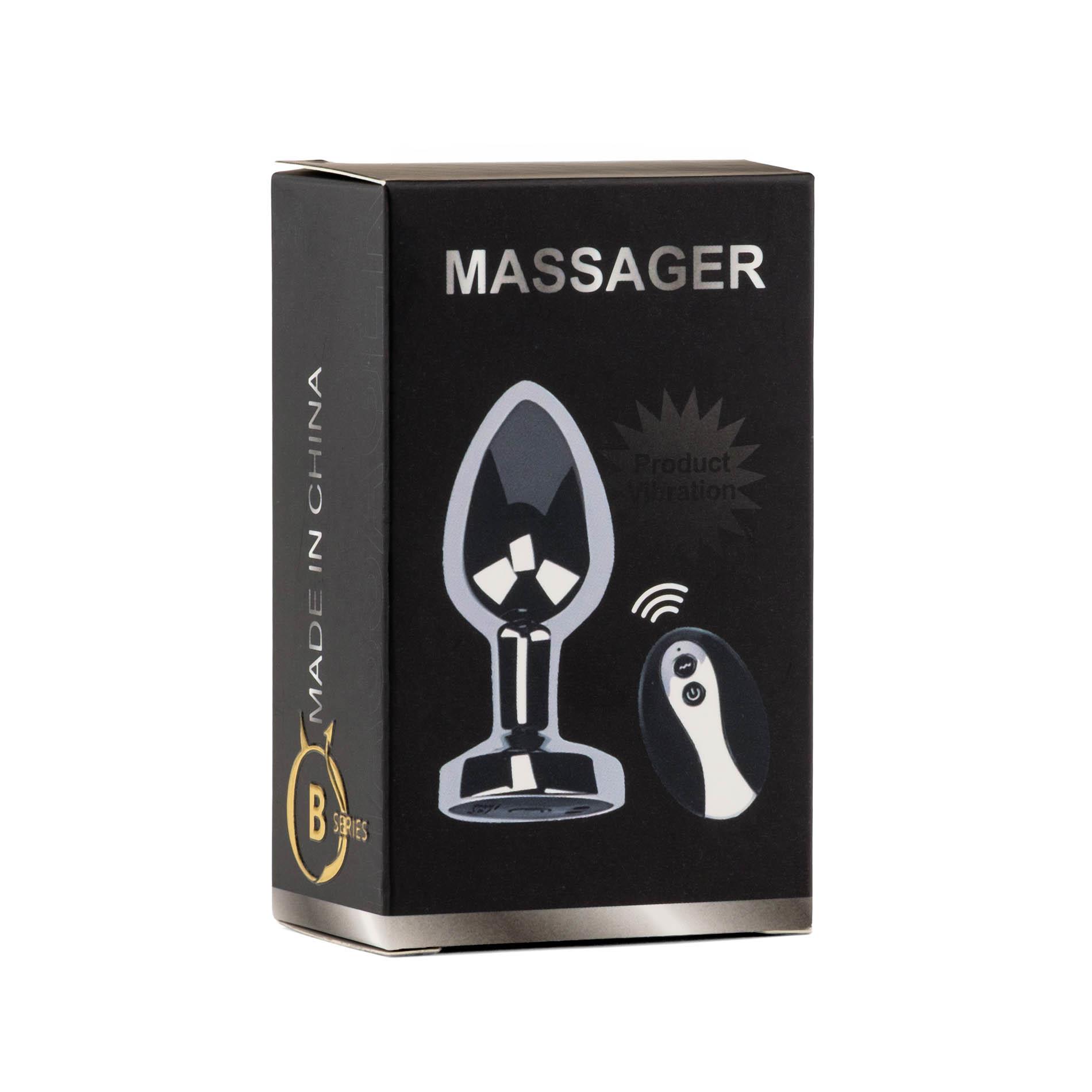 Metal Butt Plug S Vibrator Usb - Remote Control