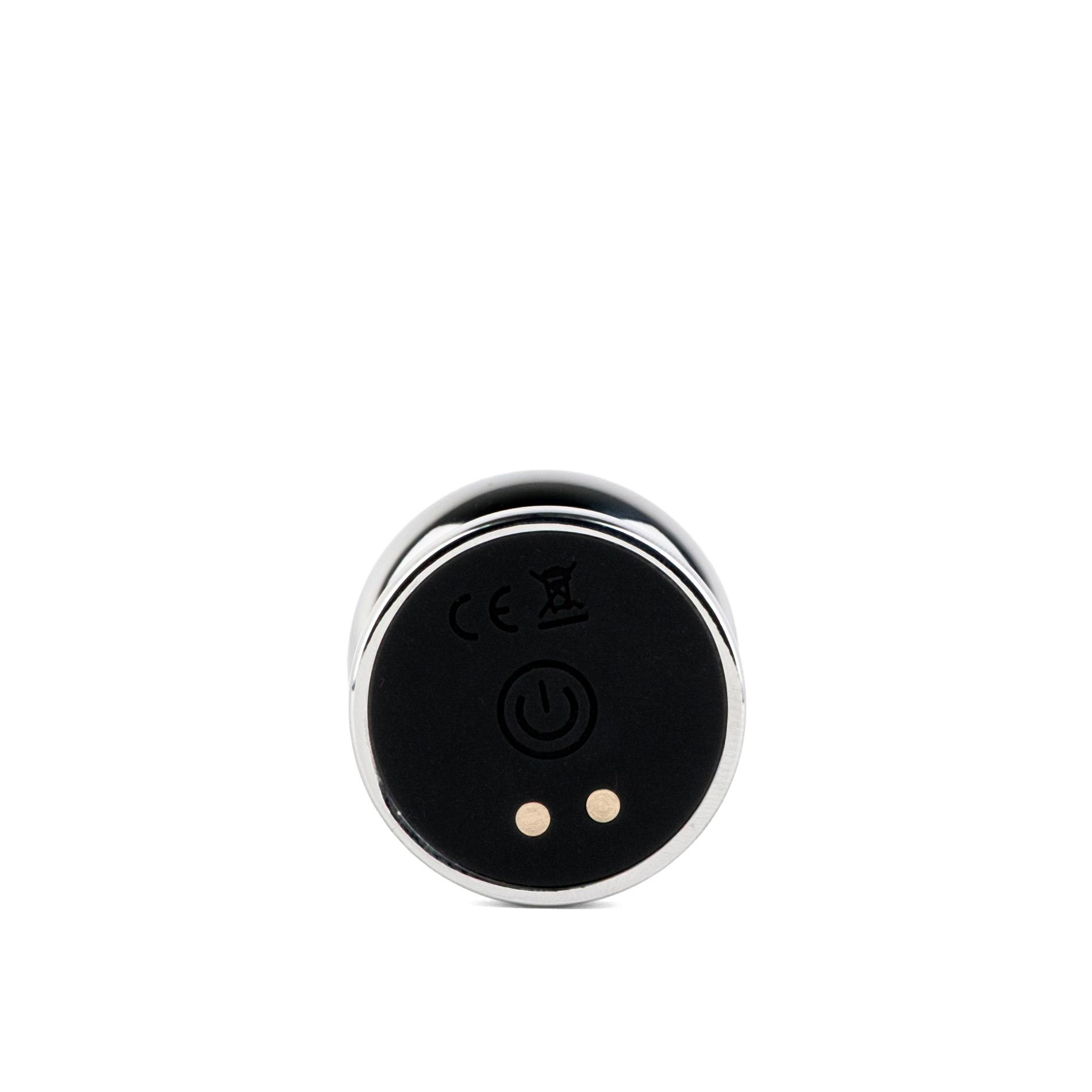 Metal Butt Plug M Vibrator Usb - Remote Control