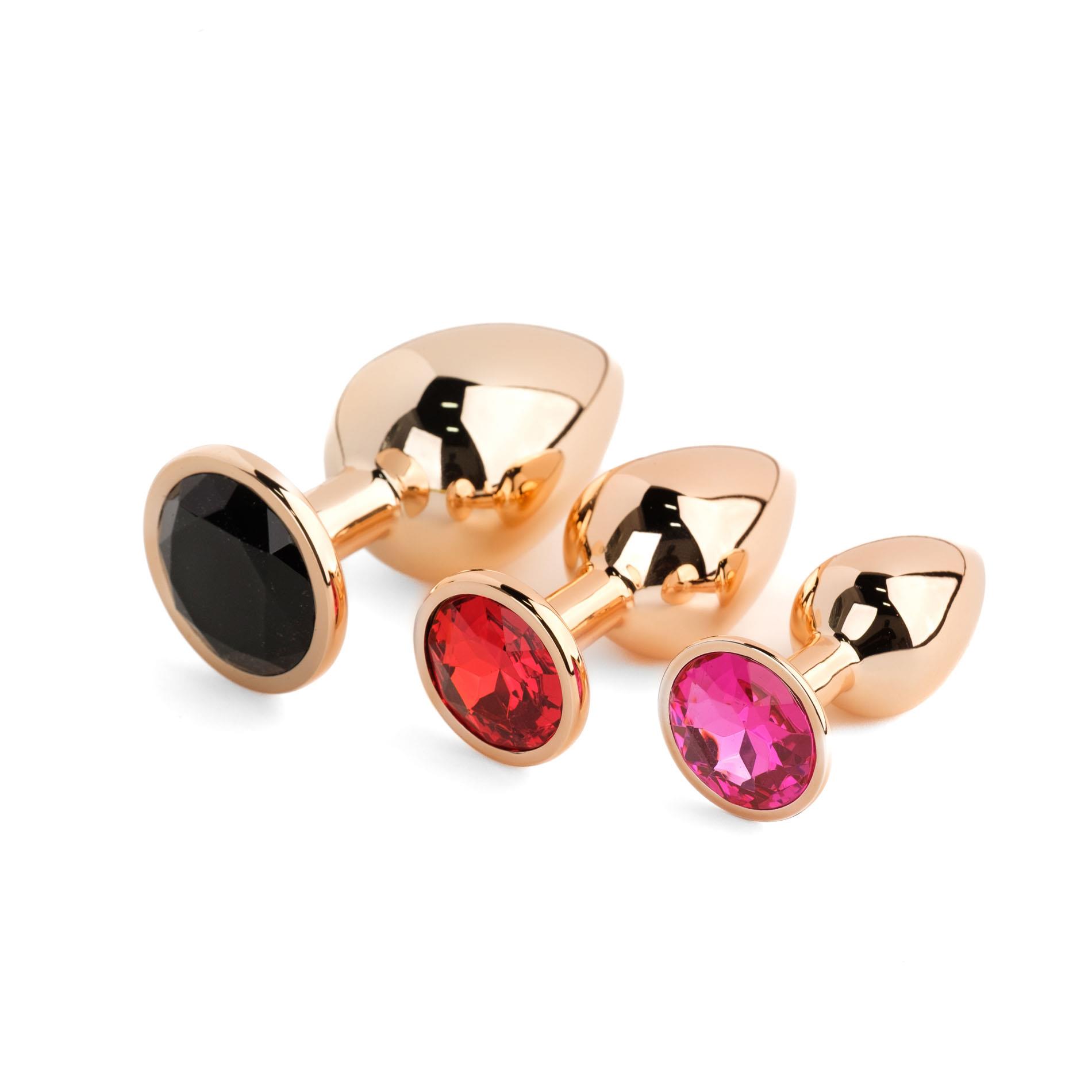 Jewellery - Red Gold Plug - Set