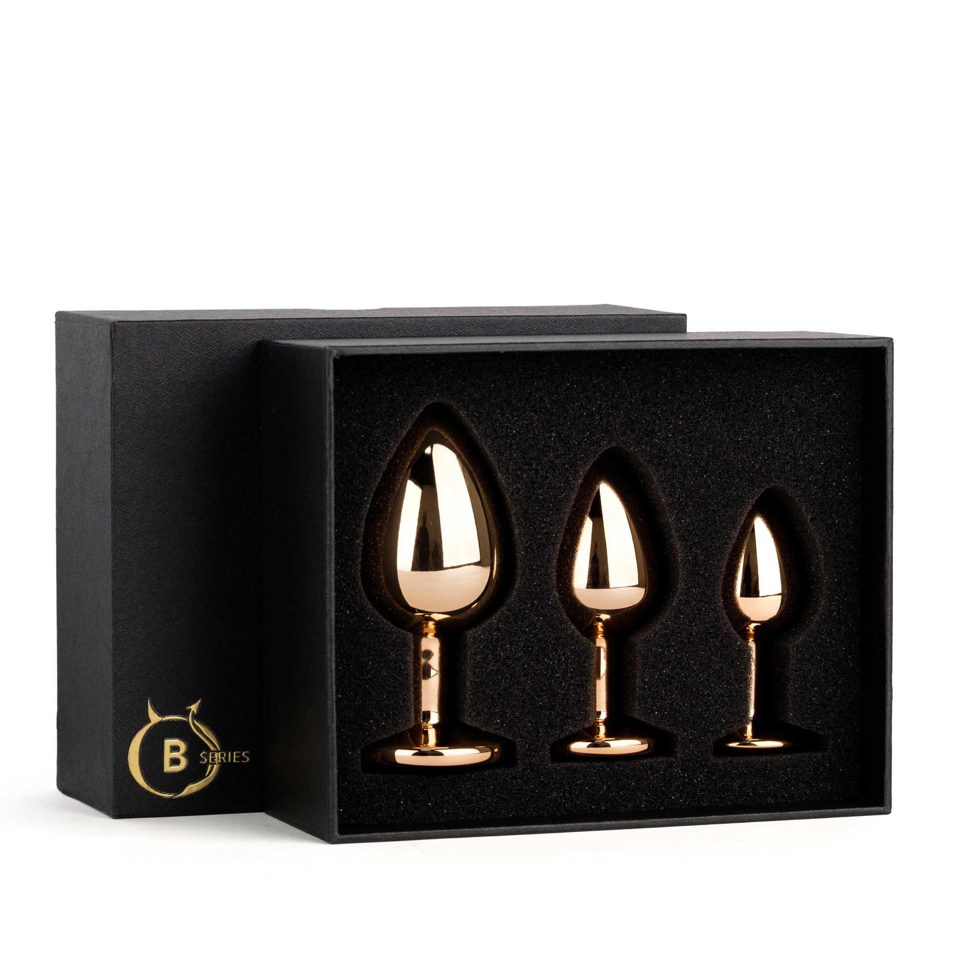 Jewellery - Red Gold Plug - Set