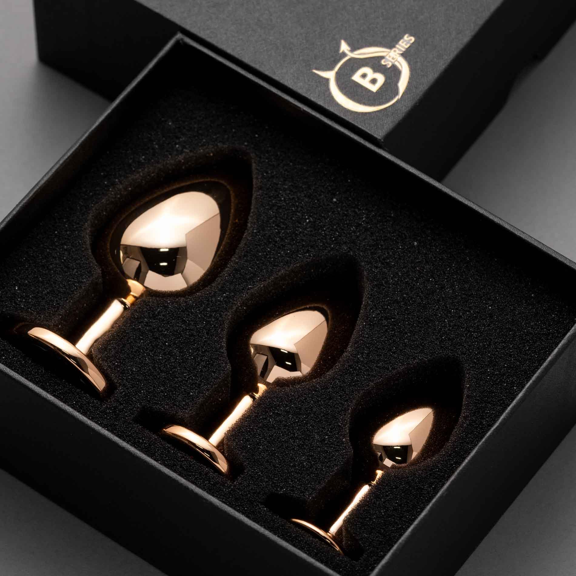 Jewellery - Red Gold Plug - Set