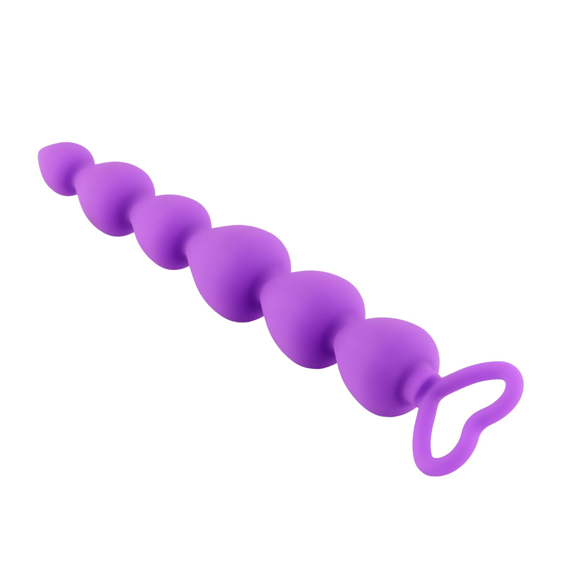 Anal Beads Purple Heart