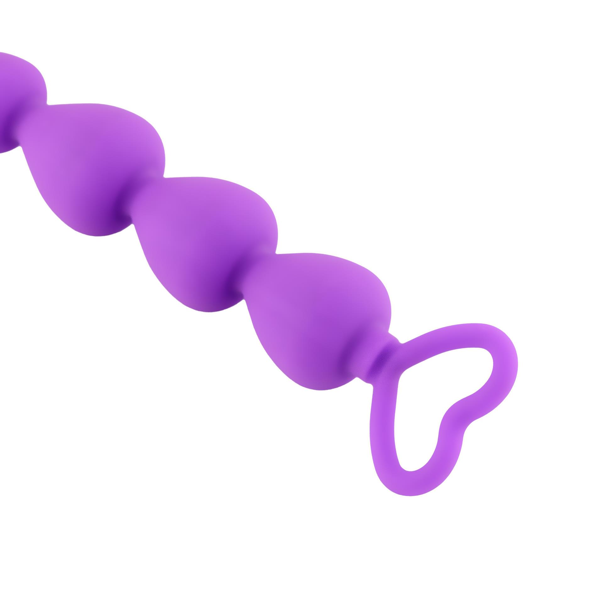 Anal Beads Purple Heart