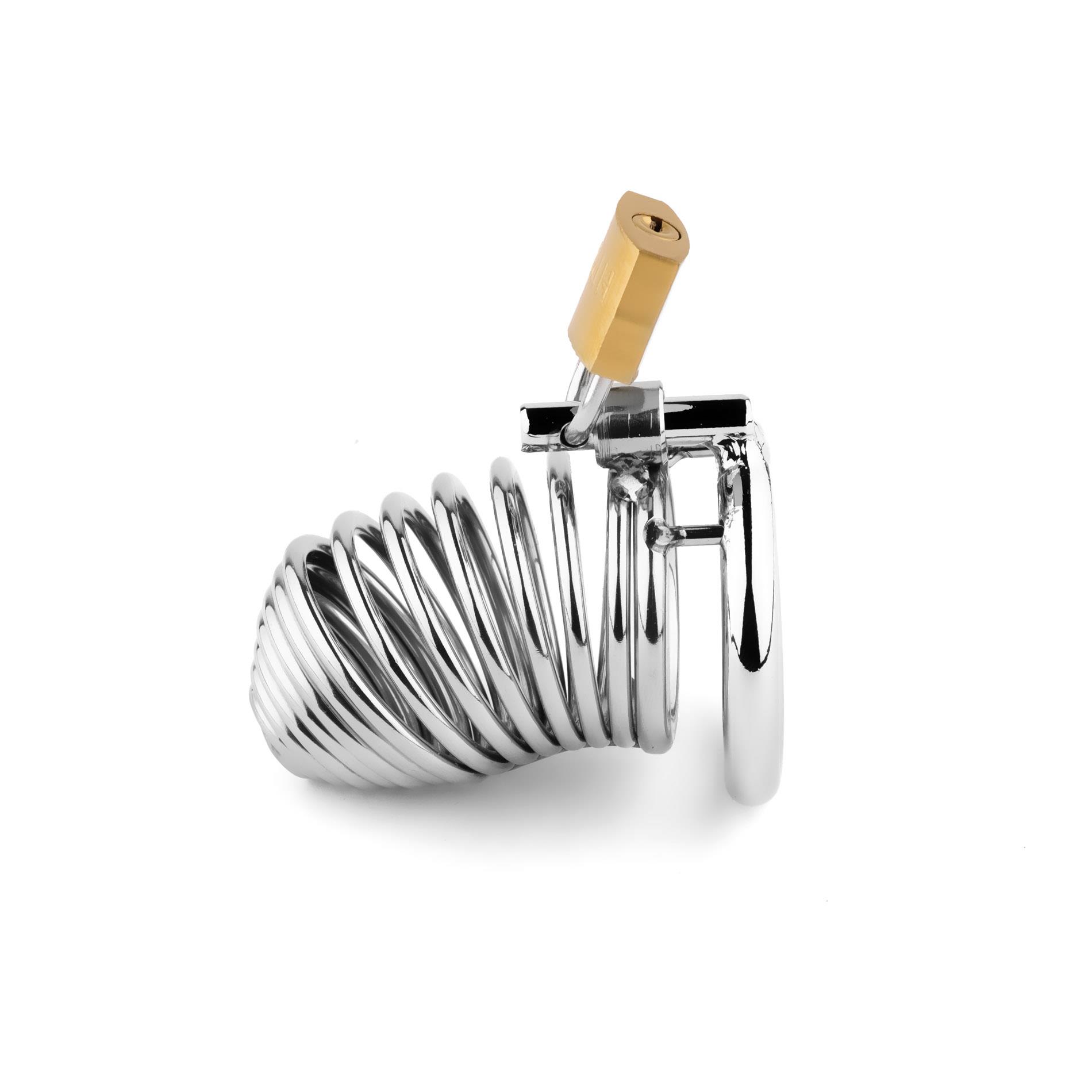 Metal Penis Cock Cage - Short