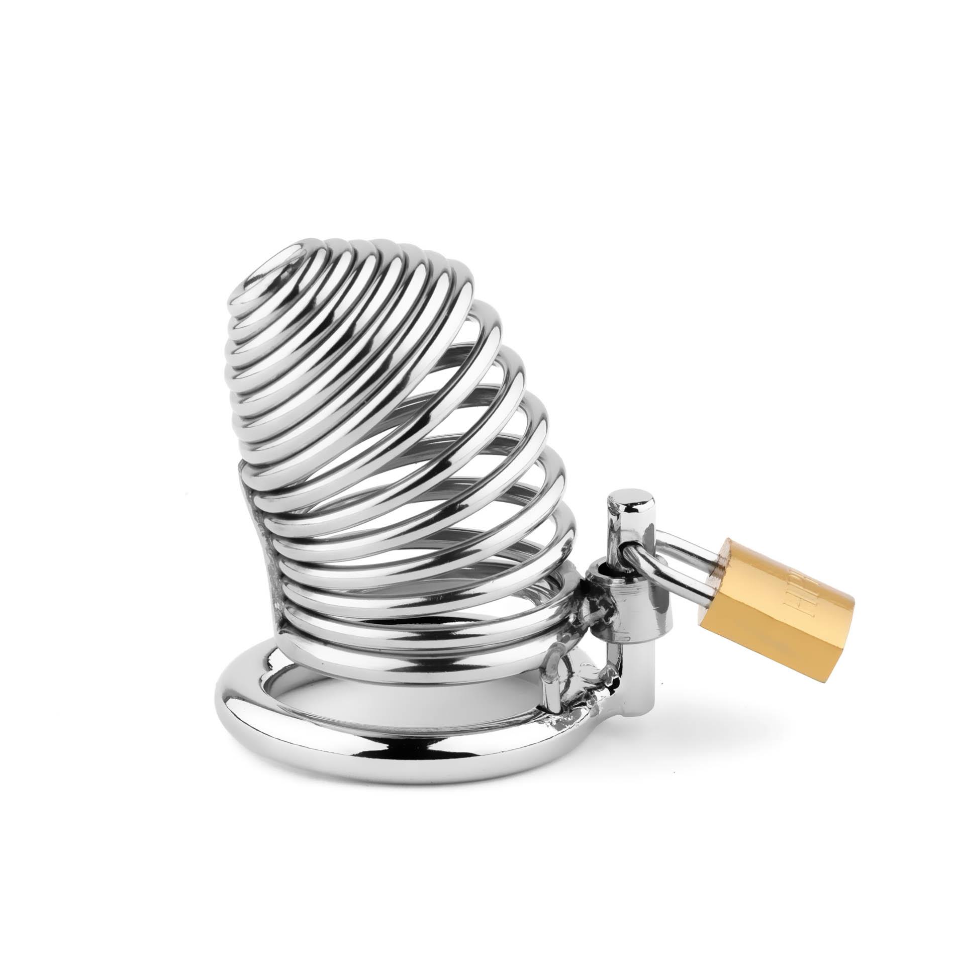 Metal Penis Cock Cage - Short