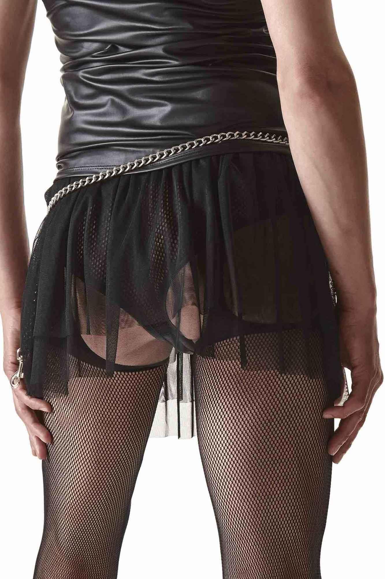 Regnes - Crd002 Spódniczka Czarny L