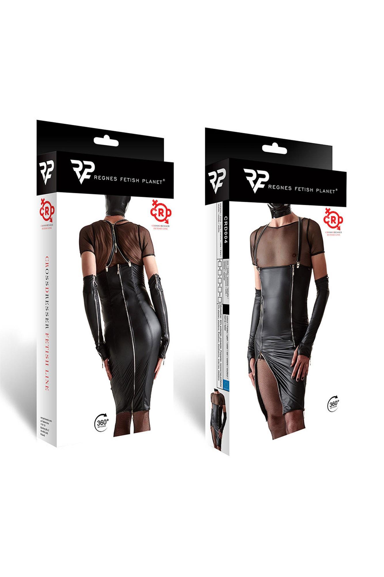 Regnes - Crd004 Sukienka Czarny S