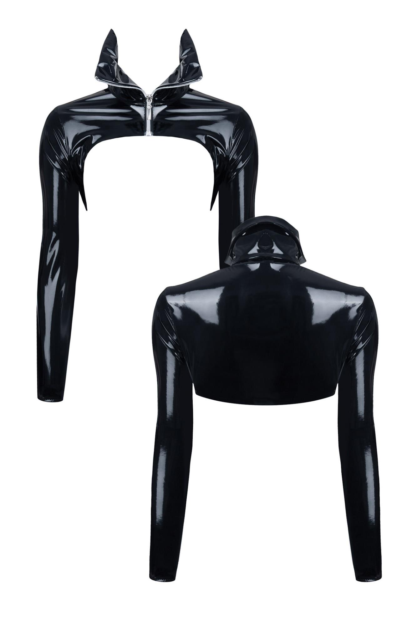 Regnes - Crd009 Krótka Kurtka Czarny M