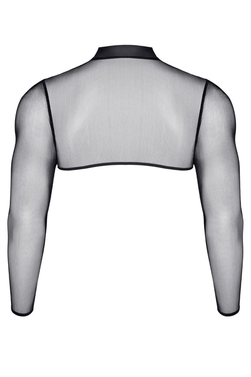 Krótki Top, Z Długimi Rękawami - S