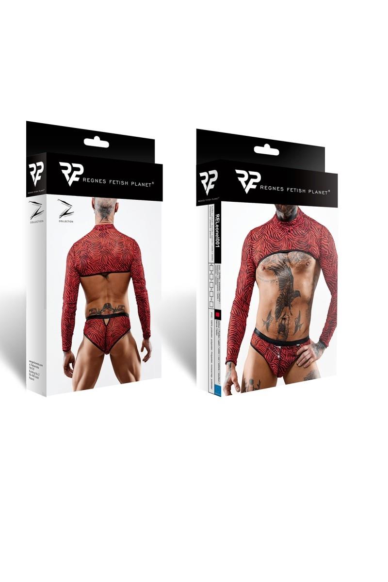 Krótki Top, Z Długimi Rękawami - S