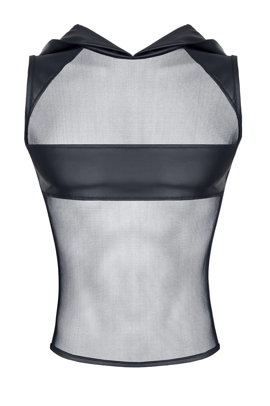 Męski T-Shirt Bez Rękawów Z Kapturem S