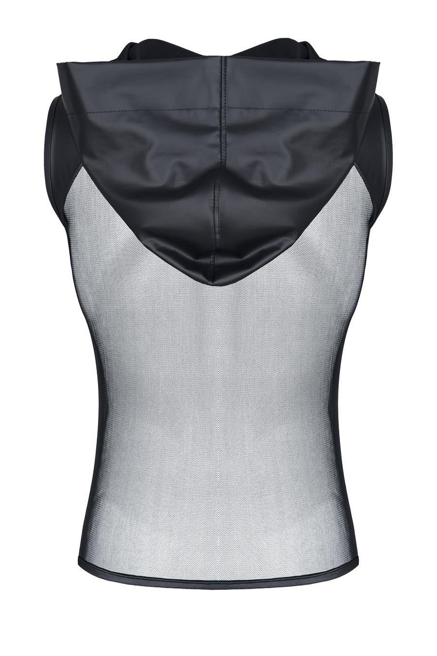 Męski T-Shirt Bez Rękawów Z Kapturem S