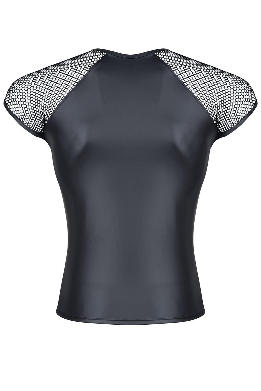 Męski T-Shirt Z Wetlooka Z Rękawem Z Elastycznej Siatki L