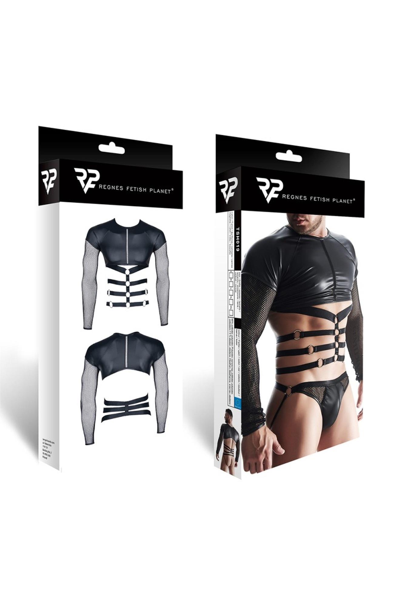 Męski T-Shirt Black M