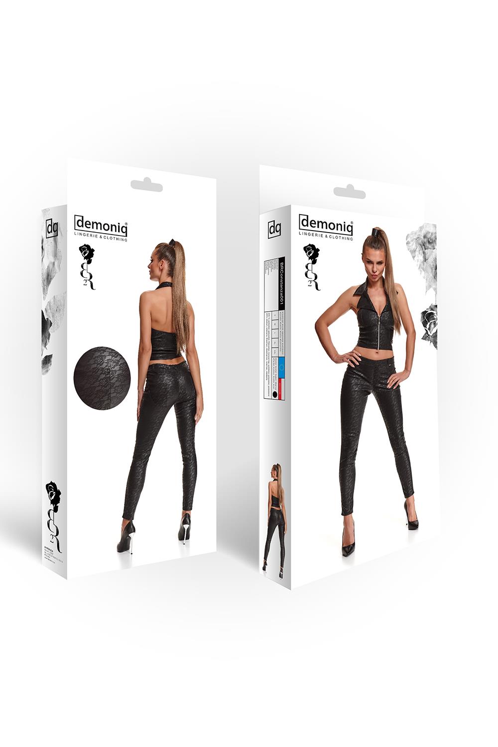 Bielizna - Brconstanza001 Leginsy Czarne Rozmiar Xxl