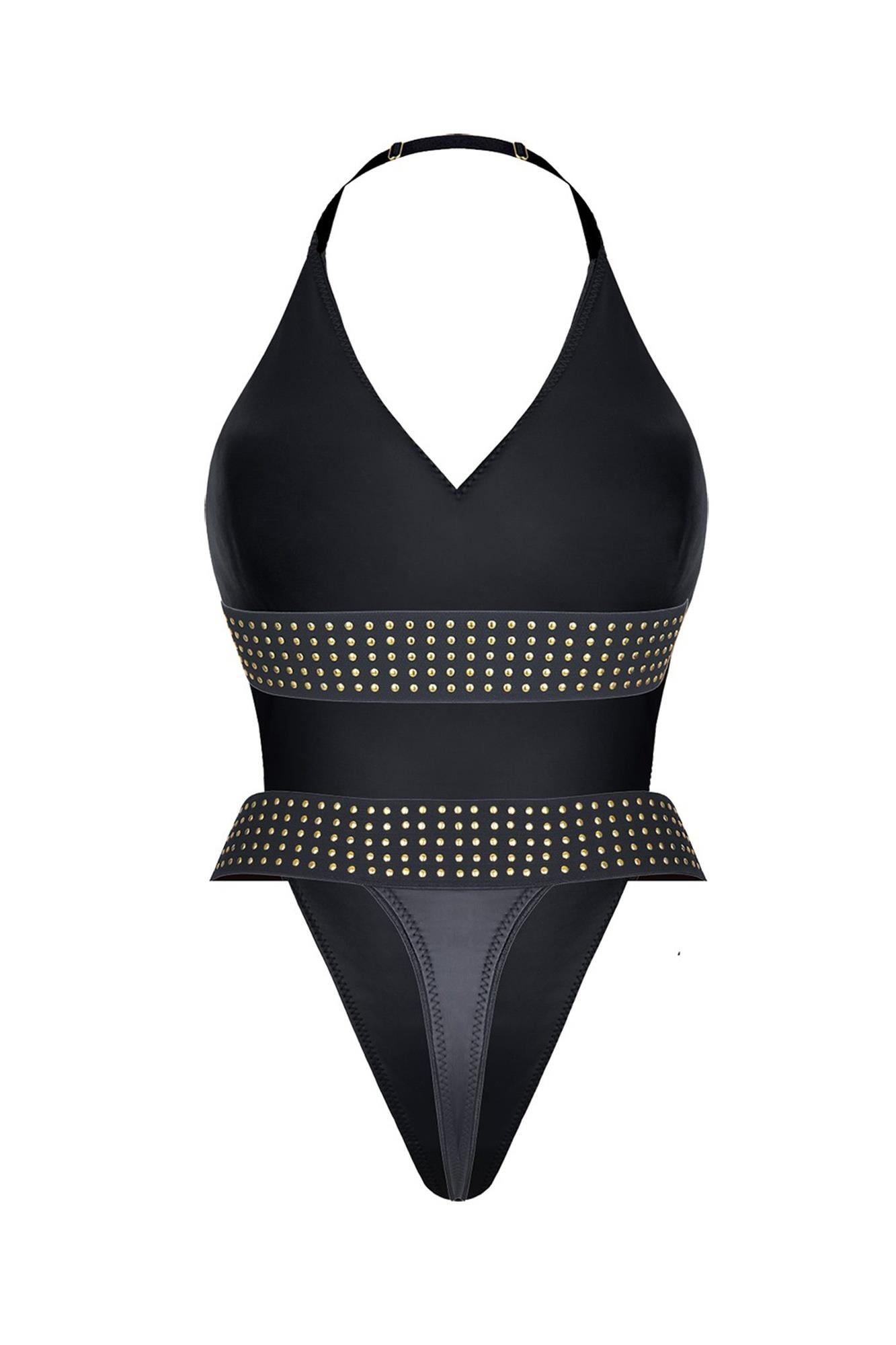 Bielizna-Susan001 Body Czarne Xl