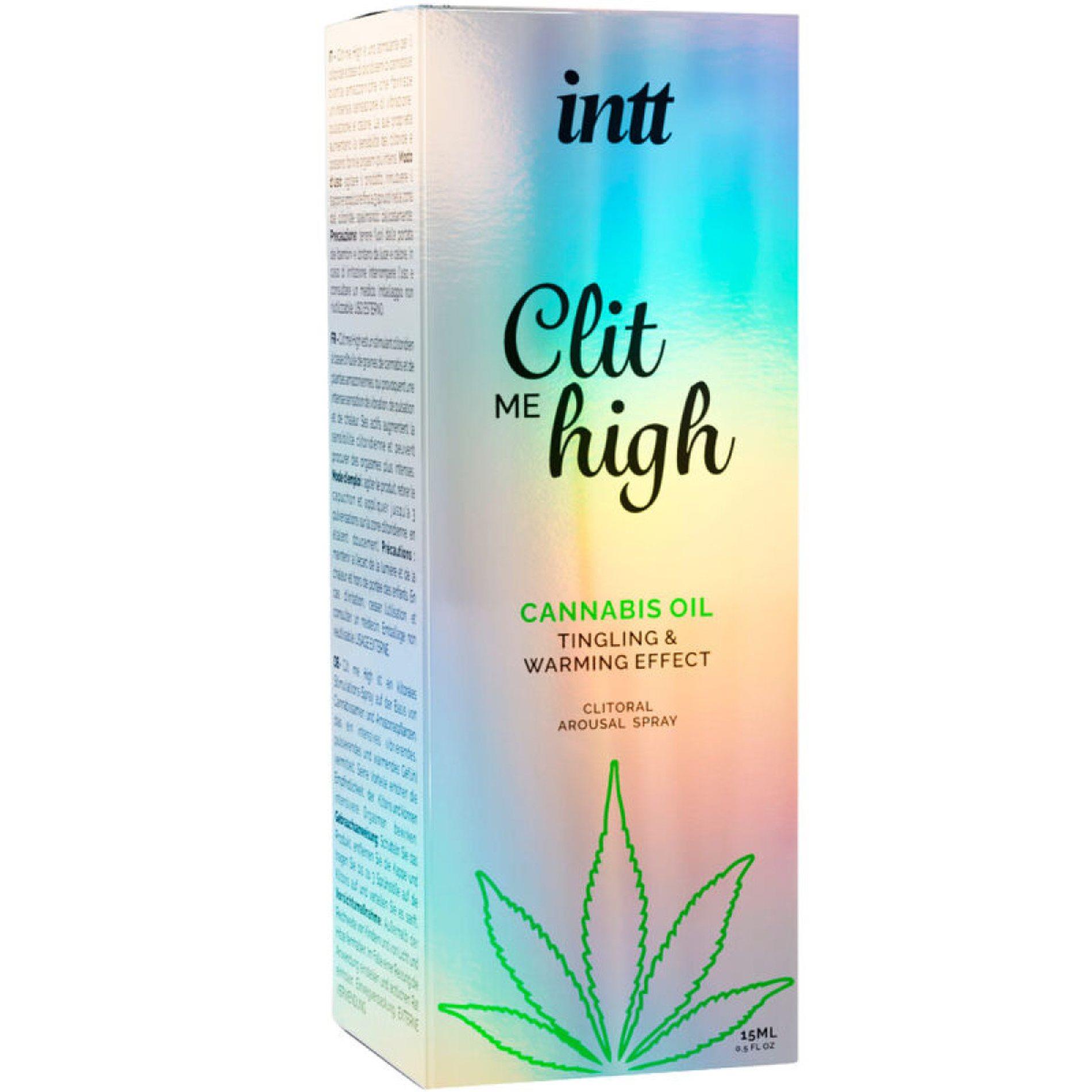 Spray do stymulacji łechtaczki Intt Clit Me High Cannabis Oil 17ml