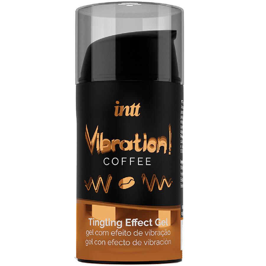 Żel wibrujący o smaku kawy Intt Vibration! Coffee 15 ml