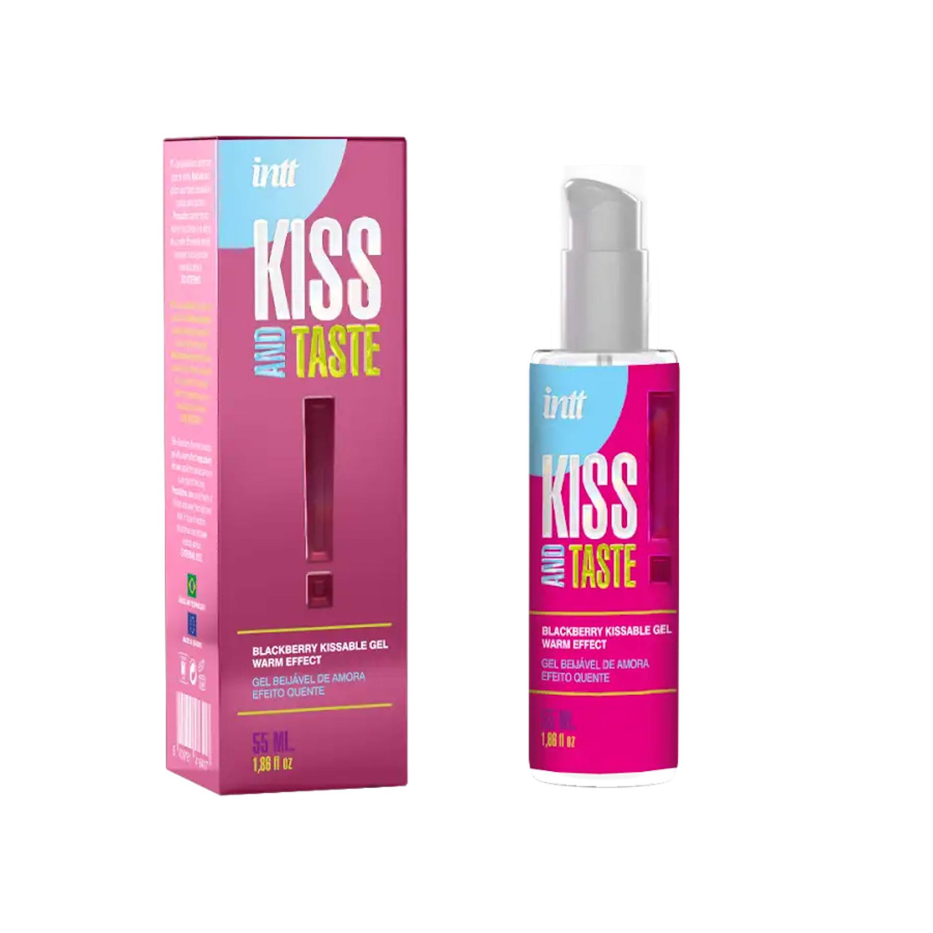 Żel jadalny z efektem rozgrzewającym Intt Kiss and taste. 55ml