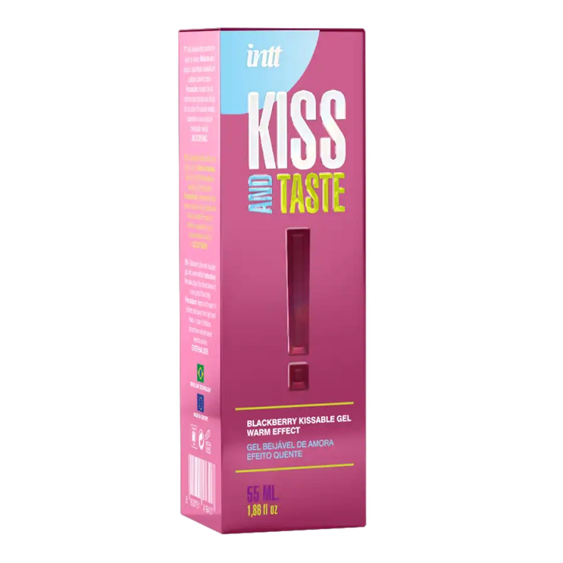 Żel jadalny z efektem rozgrzewającym Intt Kiss and taste. 55ml