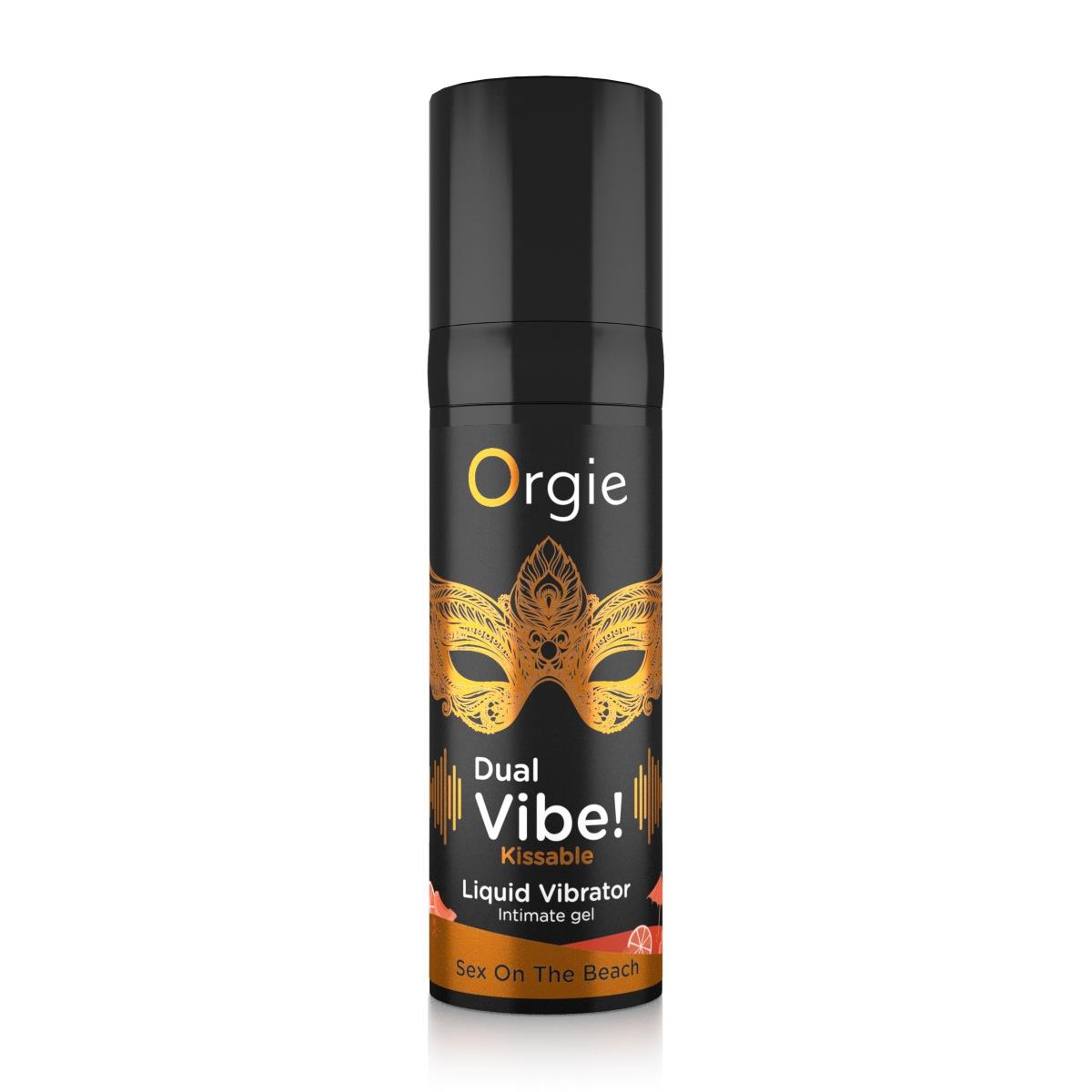 Żel wibrujący Dual Vibe o smaku Sex On The Beach 15 ml
