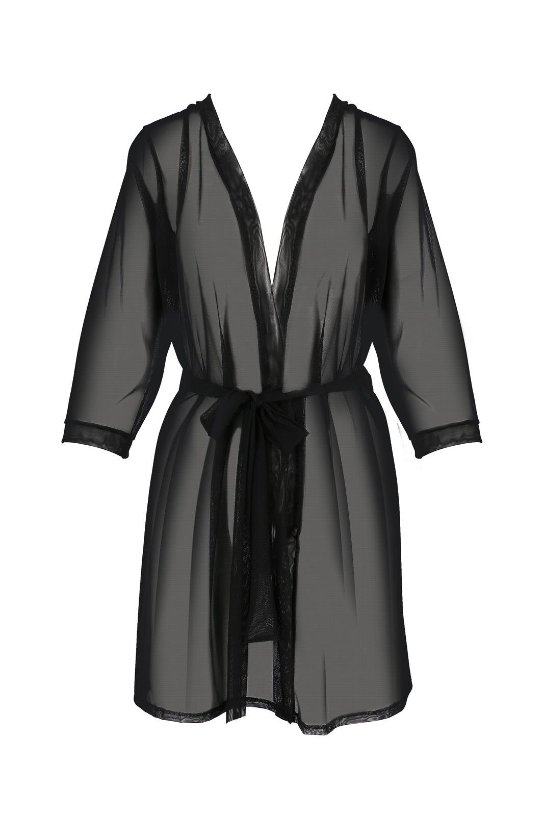 Diva Peignoir Black L/Xl - Casmir