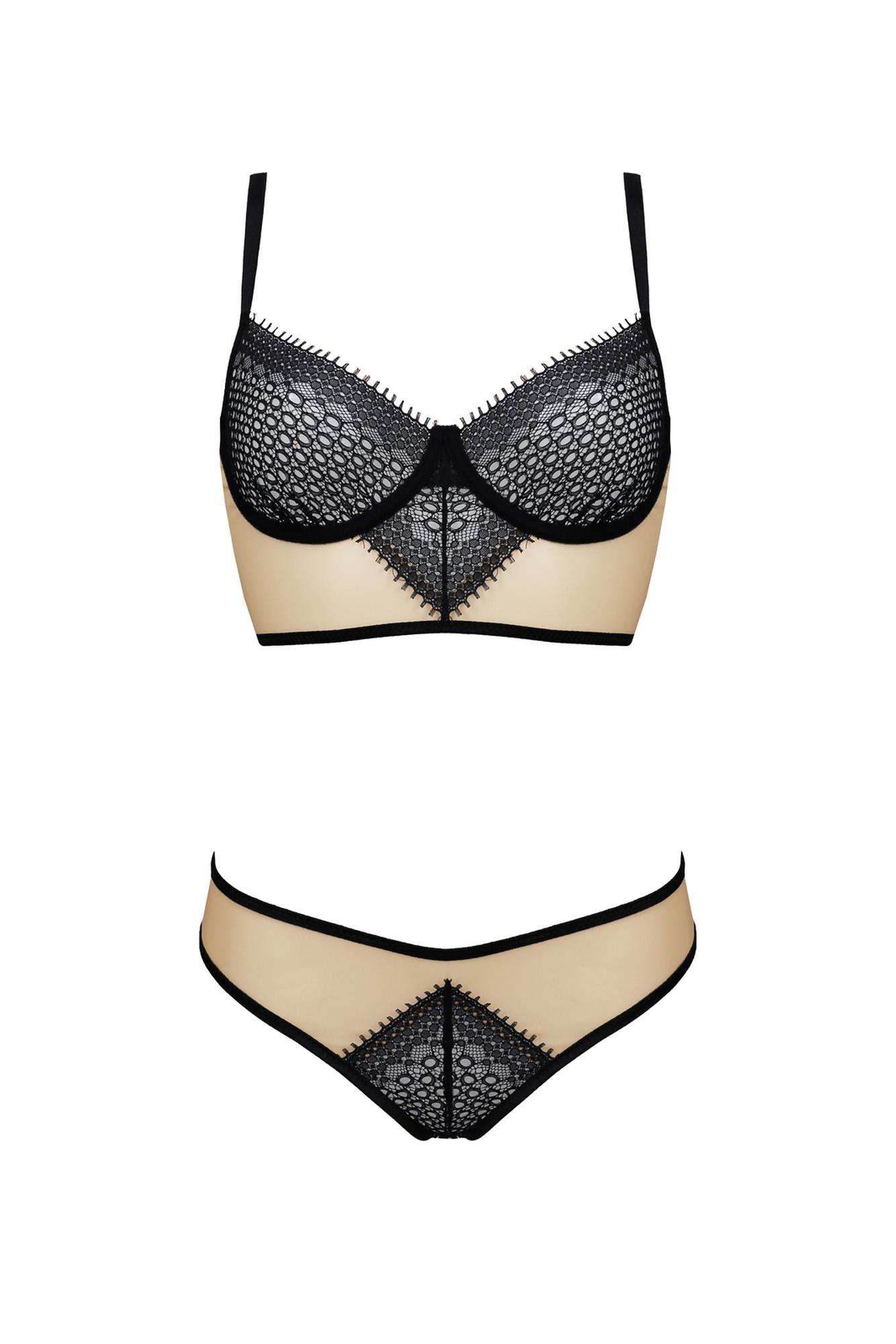 Bielizna-Denerys Set Beige S/M