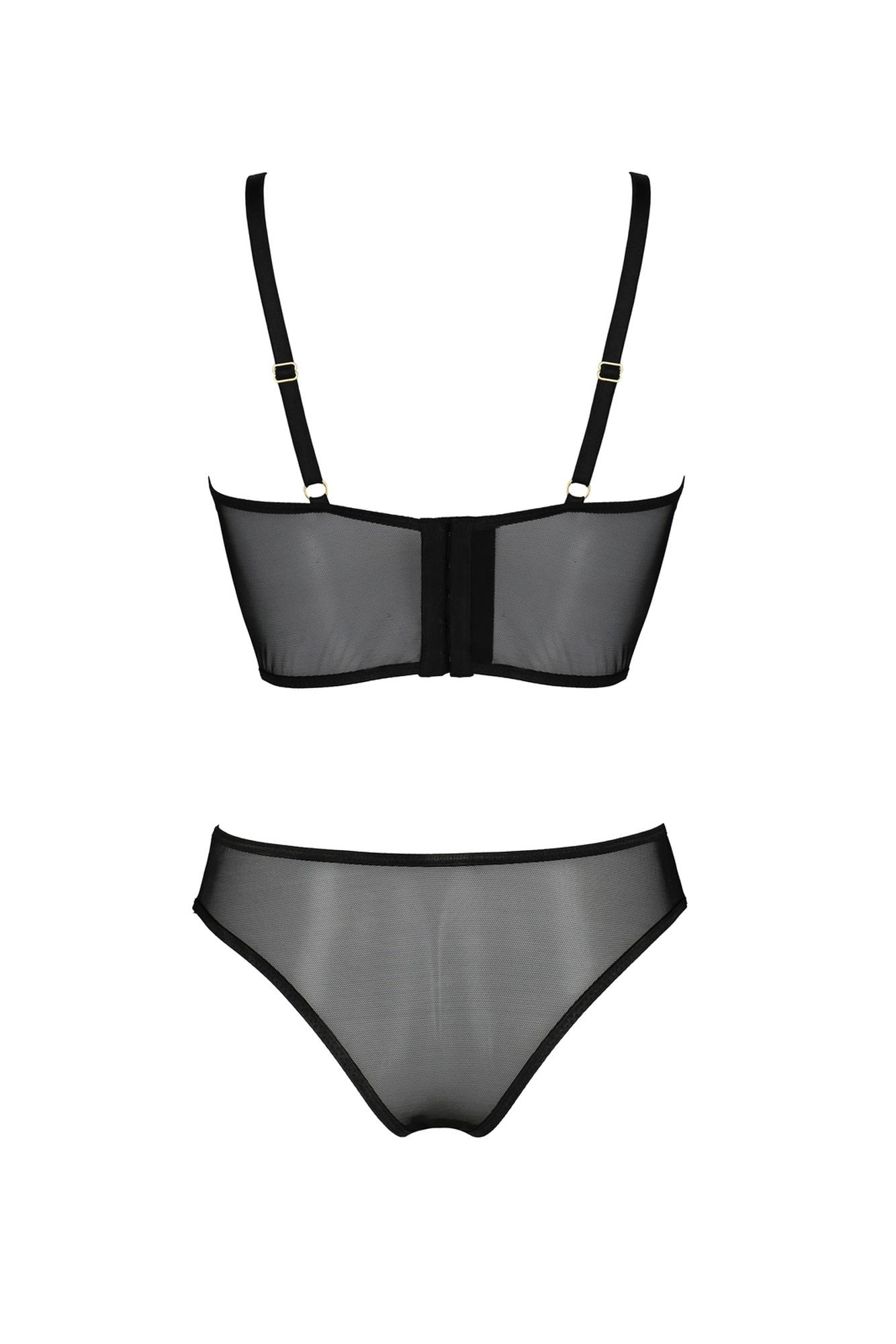 Bielizna-Denerys Set Black S/M