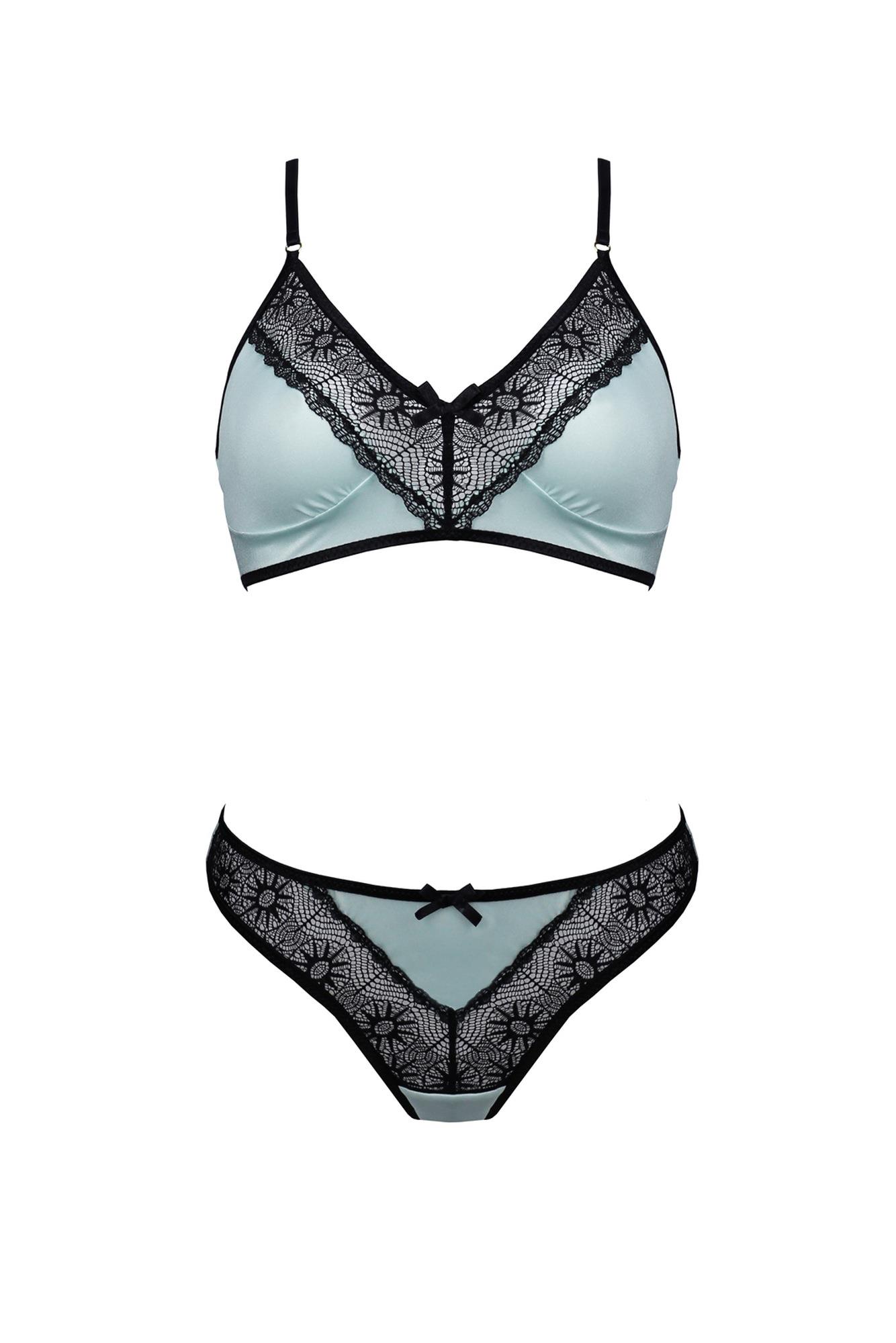 Bielizna-Sidra Bikini Minty S/M