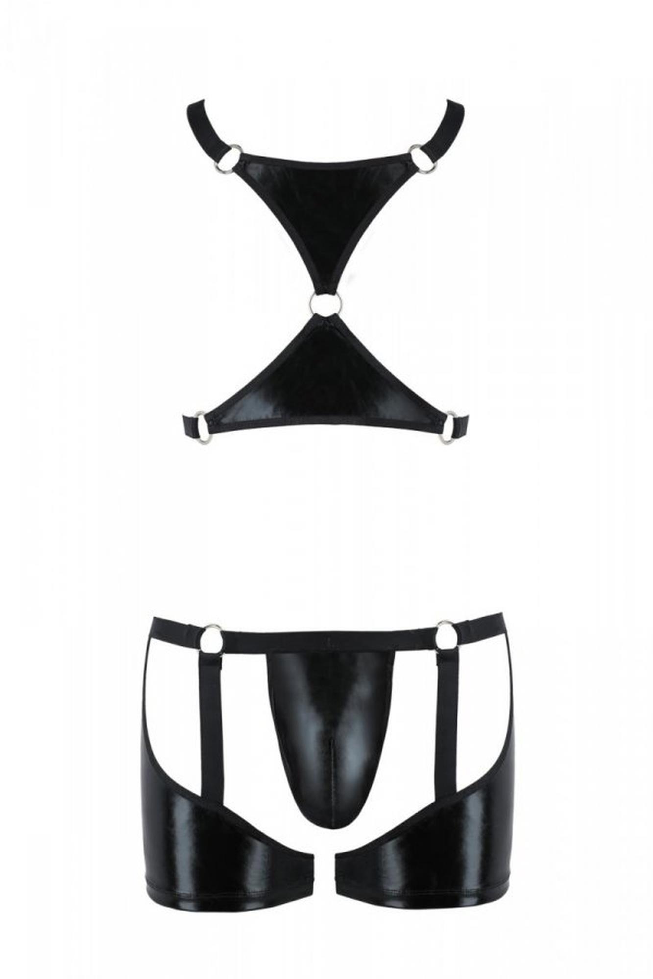 047 Set Aron Black L/Xl - Passion