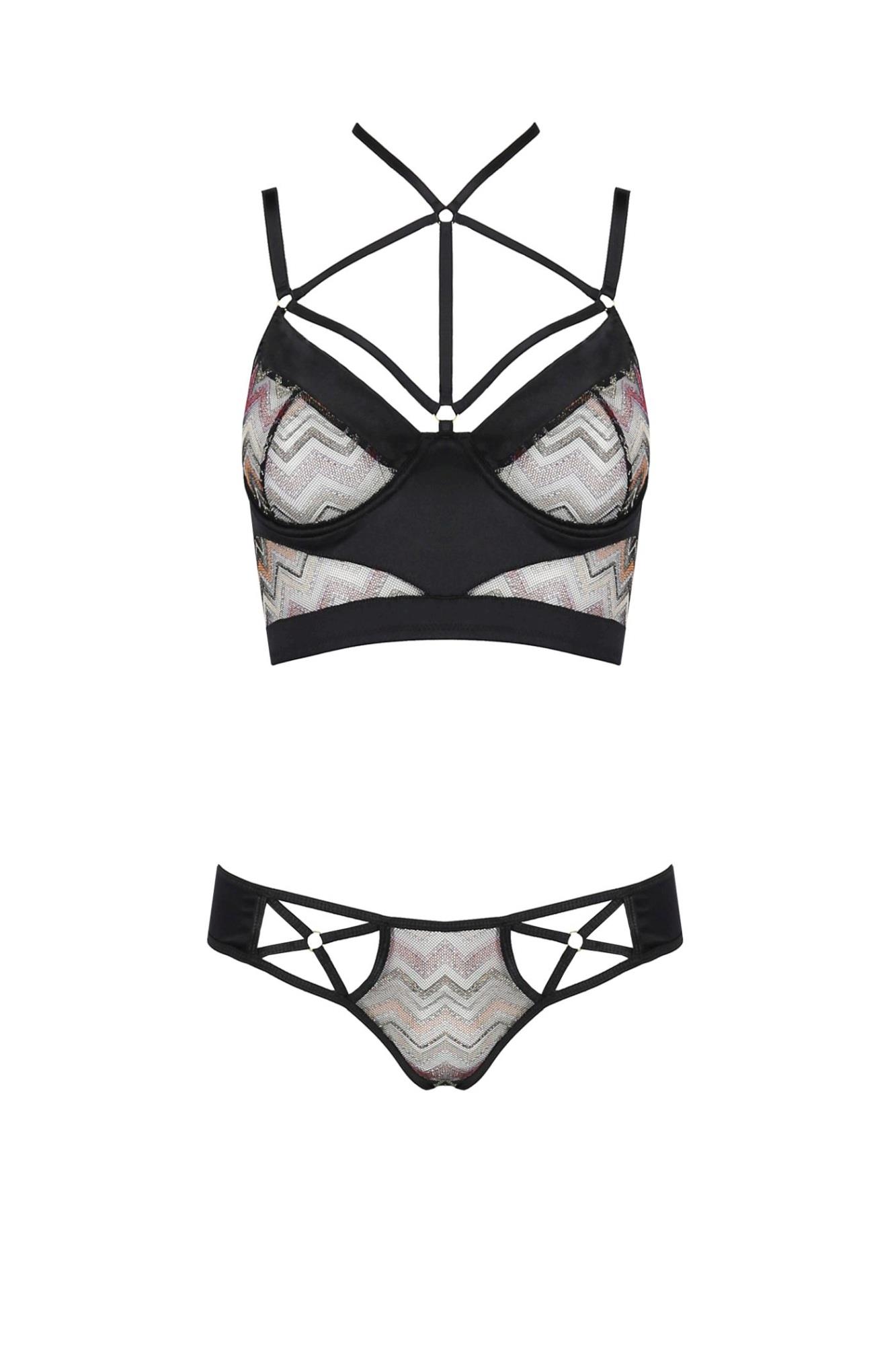 Lagerta Set Black Xxl/Xxxl