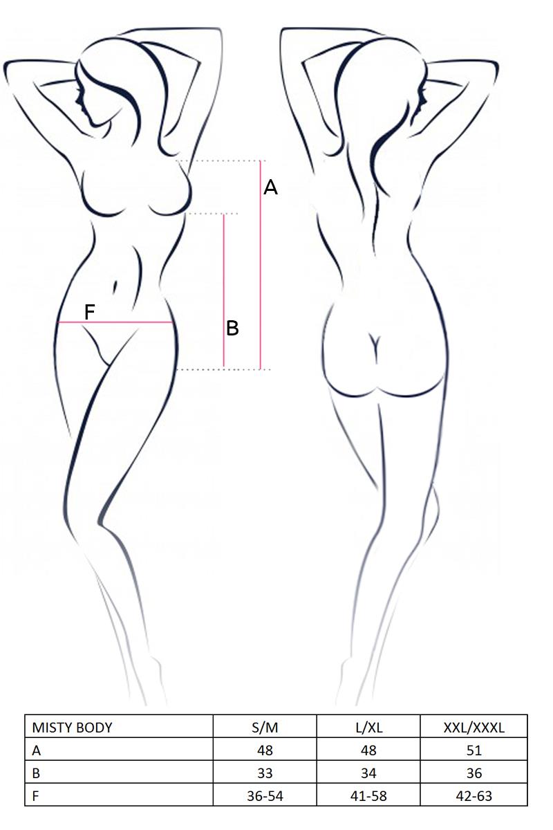 Bielizna-Mirella Set Black S/M - Casmir