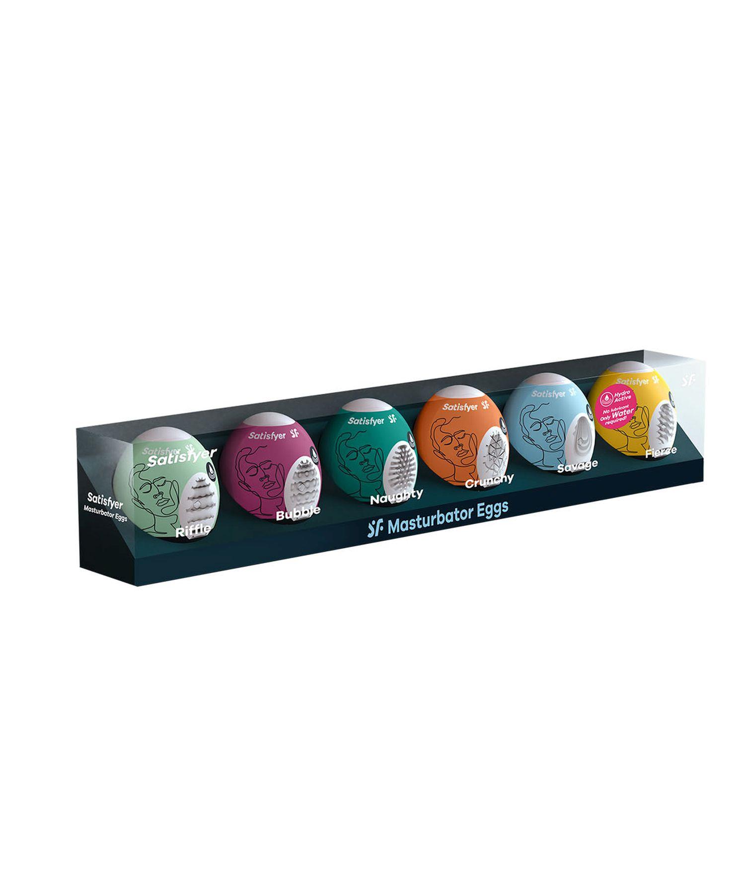 Masturbator-Eggs (Set Of 6)