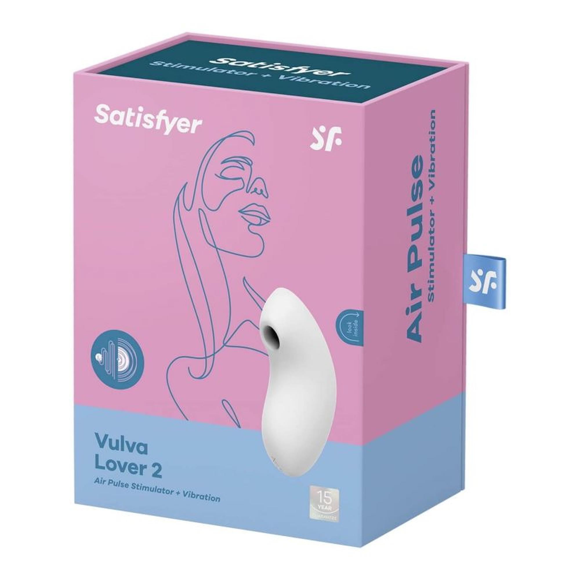 Stimulátor klitorisu Vulva Lover 2 white