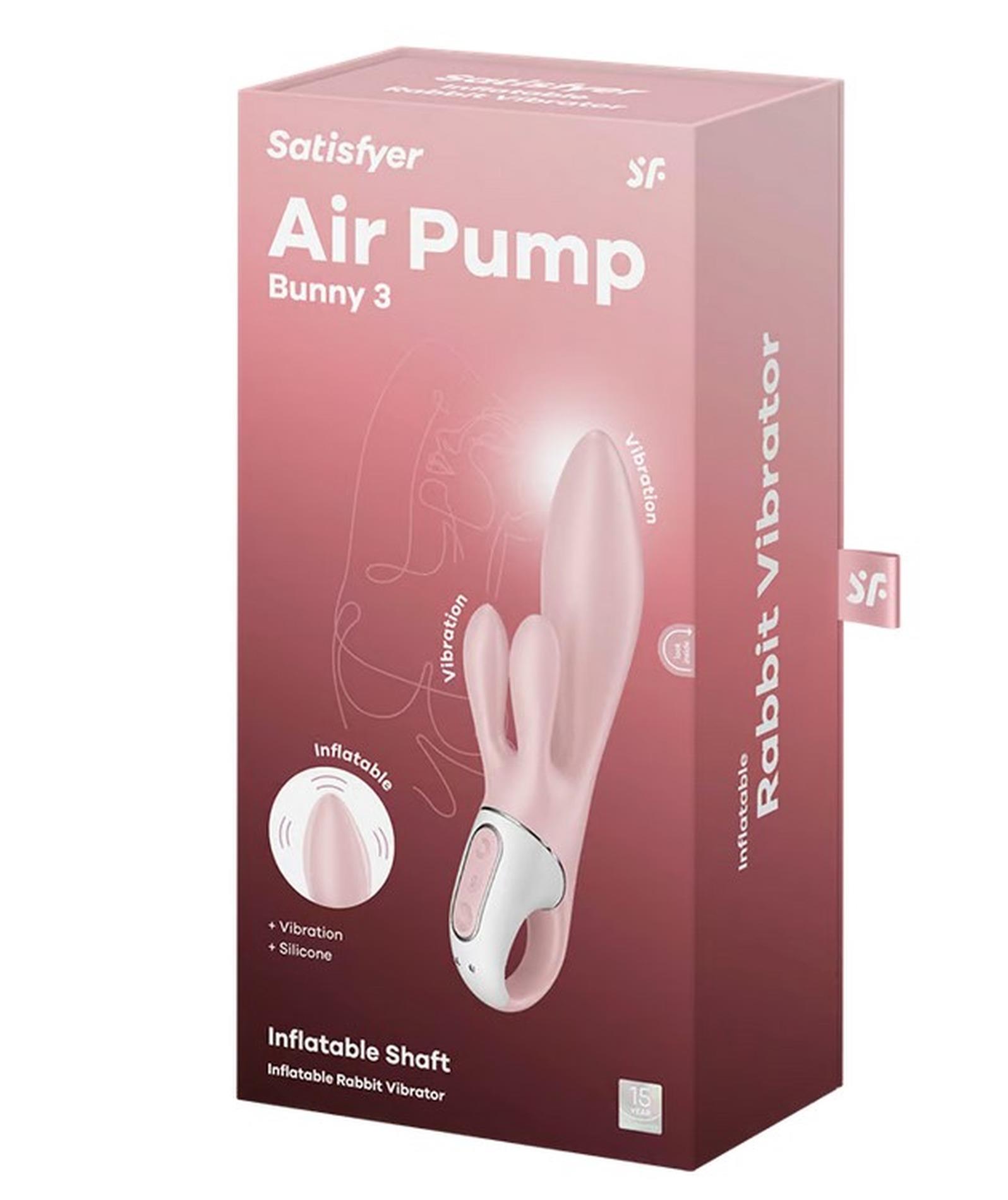Air Pump Bunny 3 Rose