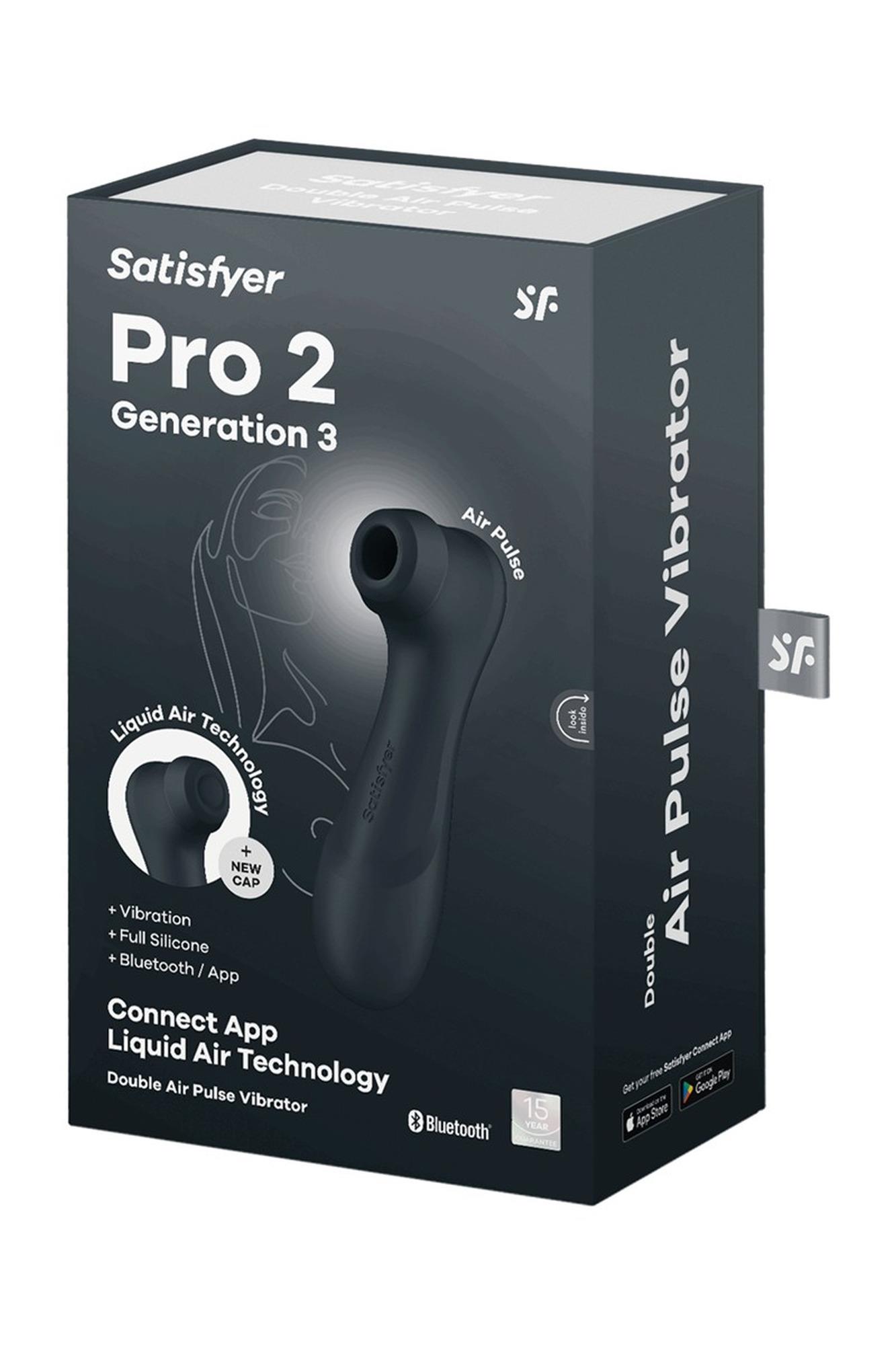 Pro 2 Generation 3With Liquid Air Technology, Vibration And Bluetooth/App