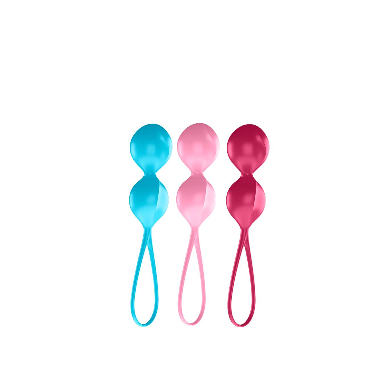 Zestaw-Satisfyer Balls C03 Double (Set Of 3) Large