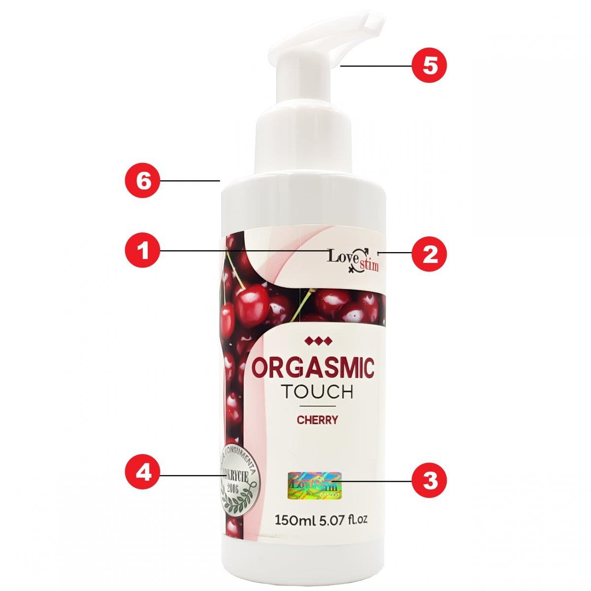 Olejek-Orgasmic Touch Cherry 150 Ml