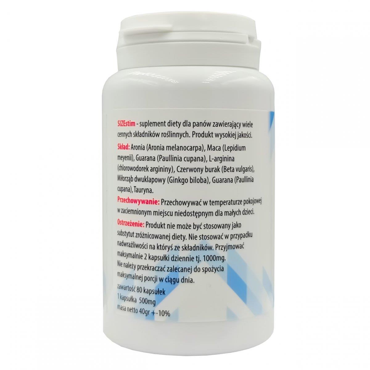 Supl.diety- Size Stim 80 Caps