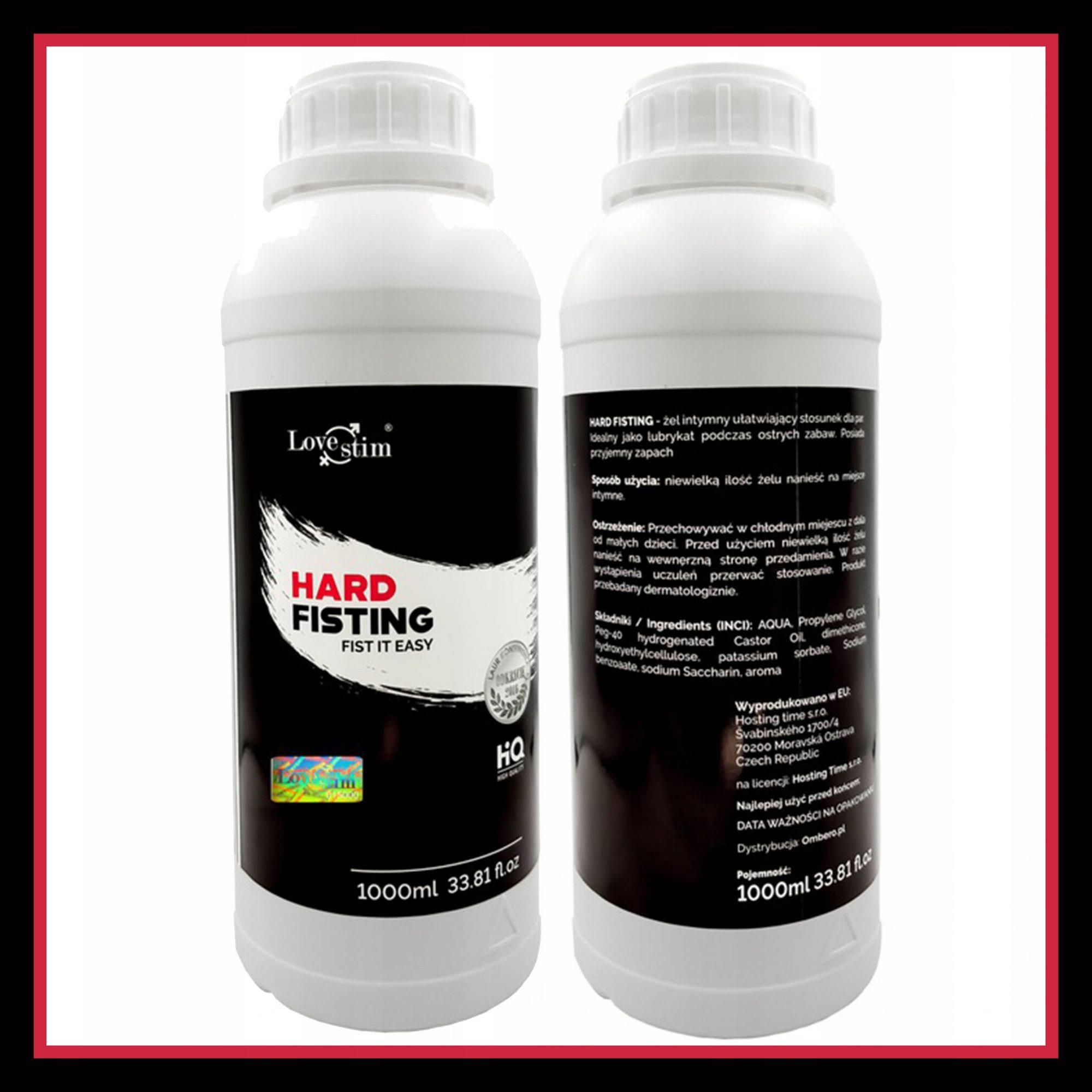 Żel-Hard Fisting 1000Ml